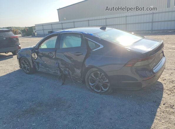 1HGCY1F32PA003453 2023 HONDA ACCORD Blue Rear left