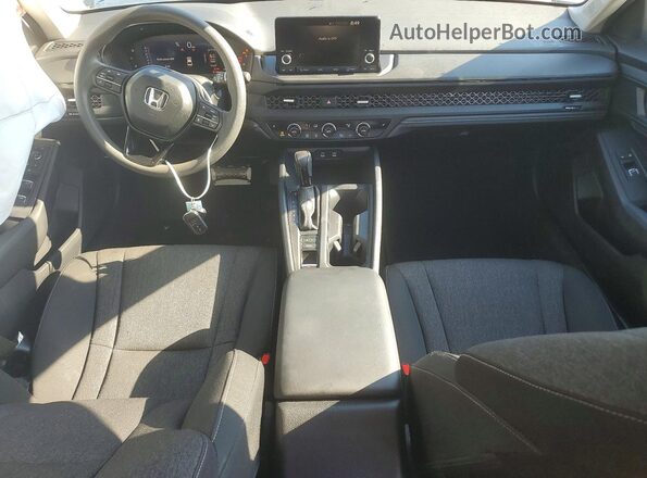 1HGCY1F32PA003453 2023 HONDA ACCORD Blue Dashboard view