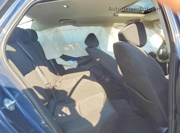 1HGCY1F32PA003453 2023 HONDA ACCORD Blue Rear seats view