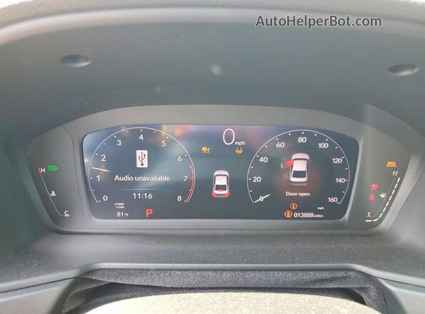 1HGCY1F32RA087759 2024 HONDA ACCORD White ხელსაწყოთა პანელის ხედი