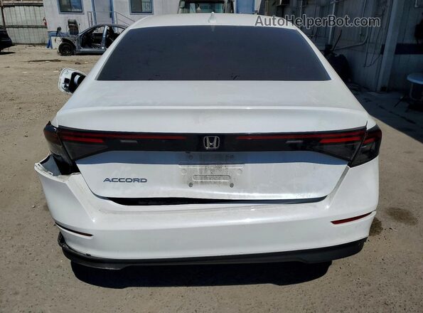 1HGCY1F34RA028776 2024 HONDA ACCORD White Вид ззаду