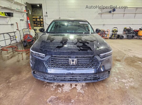 1HGCY1F34RA051538 2024 HONDA ACCORD Black წინა ხედი