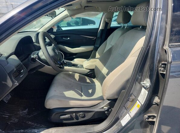 1HGCY1F35RA029872 2024 HONDA ACCORD Gray Вид салону спереду