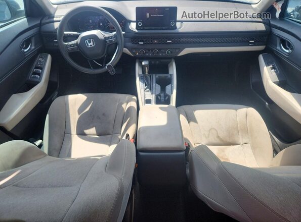 1HGCY1F35RA029872 2024 HONDA ACCORD Gray Вид панелі приладів