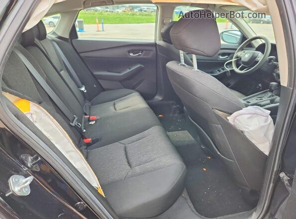 1HGCY1F36PA013757 2023 HONDA ACCORD Black Vista de los asientos traseros