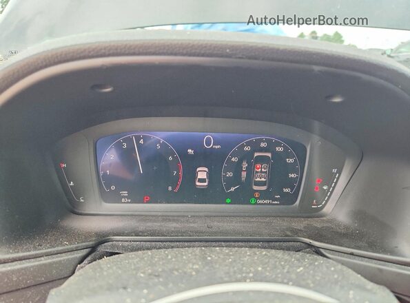 1HGCY1F36PA013757 2023 HONDA ACCORD Black Vista del cuadro de instrumentos