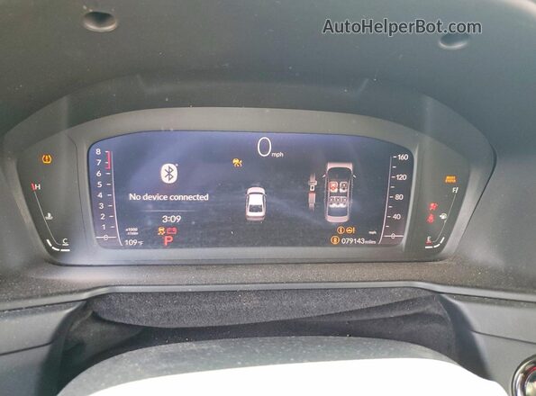 1HGCY1F39RA012363 2024 HONDA ACCORD Charcoal Вид щитка приладів