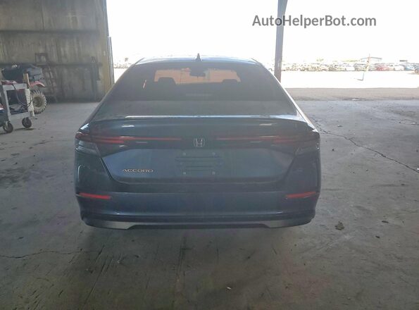 1HGCY1F40SA036162 2025 HONDA ACCORD Blue უკანა ხედი