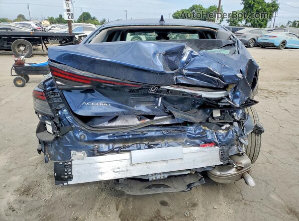 1HGCY1F40SA074958 2025 HONDA ACCORD Синий Вид сзади