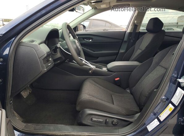 1HGCY1F40SA074958 2025 HONDA ACCORD Синий Вид салона спереди