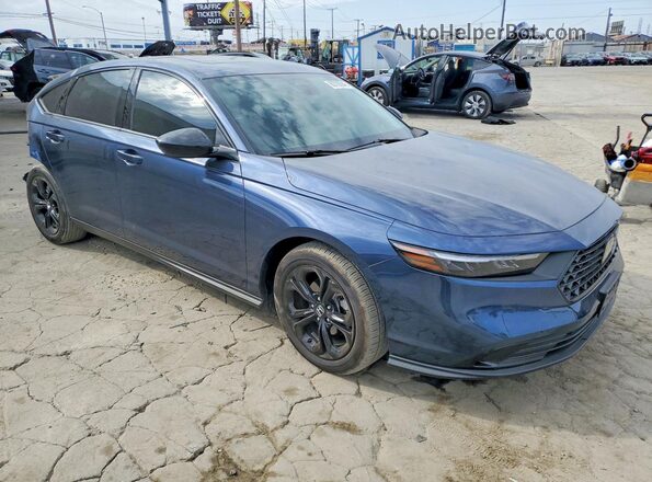 1HGCY1F40SA074958 2025 HONDA ACCORD Синий Передняя правая четверть