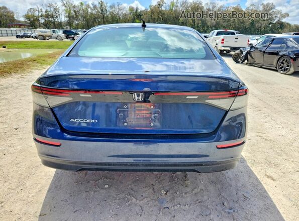 1HGCY1F41SA000657 2025 HONDA ACCORD Blue Vista trasera