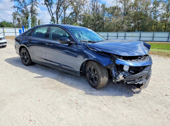 1HGCY1F41SA000657 2025 HONDA ACCORD Blue Delantero derecho