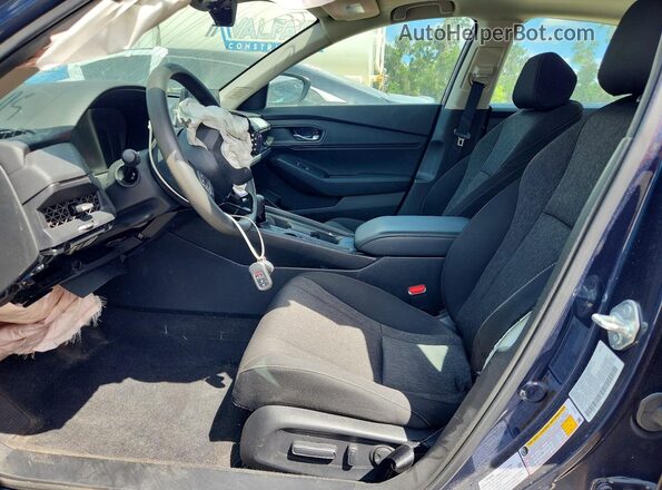 1HGCY1F41SA000657 2025 HONDA ACCORD Blue Vista interior delantera