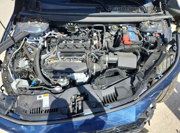 1HGCY1F41SA000657 2025 HONDA ACCORD Blue Vista interior trasera
