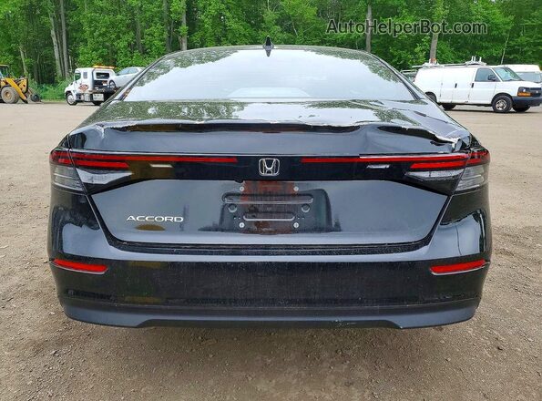 1HGCY1F42SA081927 2025 HONDA ACCORD Черный Вид сзади