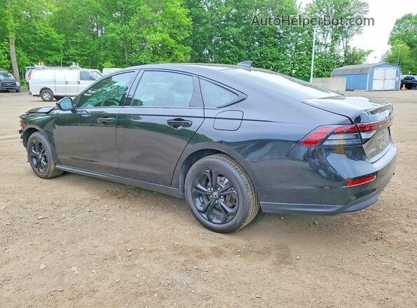 1HGCY1F42SA081927 2025 HONDA ACCORD Черный Задняя левая четверть