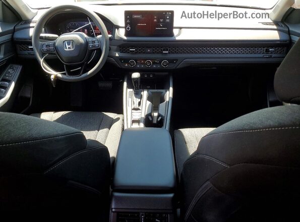 1HGCY1F42TA001625 2026 HONDA ACCORD Gray Dashboard view