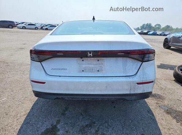 1HGCY1F43SA004404 2025 HONDA ACCORD White Rear view