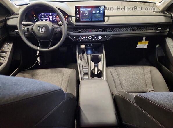 1HGCY1F44TA040779 2026 HONDA ACCORD Gray Вид панелі приладів
