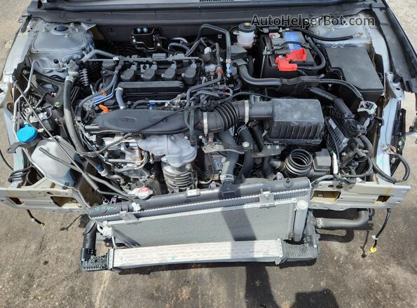 1HGCY1F45SA062613 2025 HONDA ACCORD Silver VIN კოდის სტიკერის ხედი