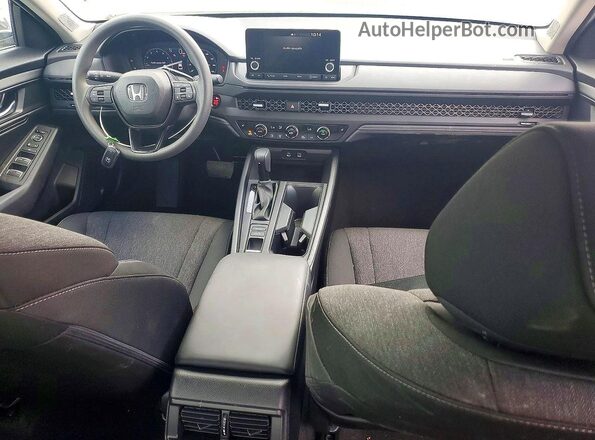 1HGCY1F45SA062613 2025 HONDA ACCORD Silver წინა პანელის ხედი