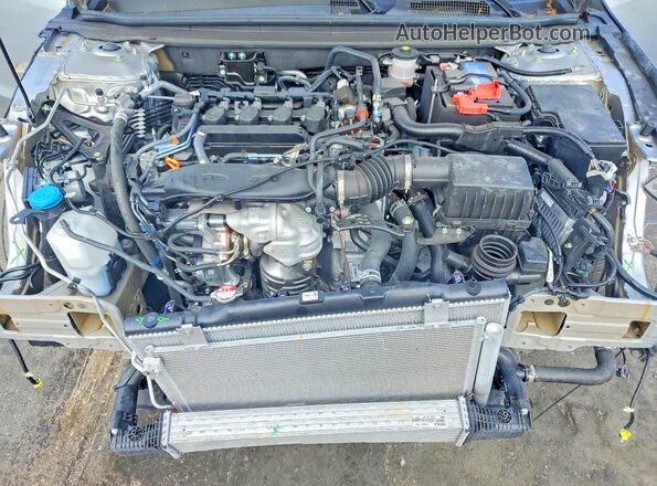 1HGCY1F45SA062613 2025 HONDA ACCORD Silver უკანა სალონის ხედი