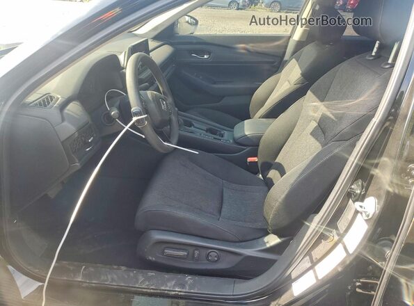 1HGCY1F45SA078620 2025 HONDA ACCORD Black წინა სალონის ხედი