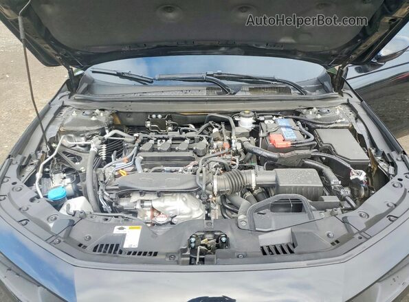 1HGCY1F45SA078620 2025 HONDA ACCORD Black უკანა სალონის ხედი