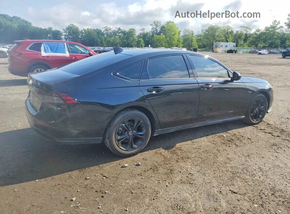 1HGCY1F45SA078620 2025 HONDA ACCORD Black უკანა მარჯვენა