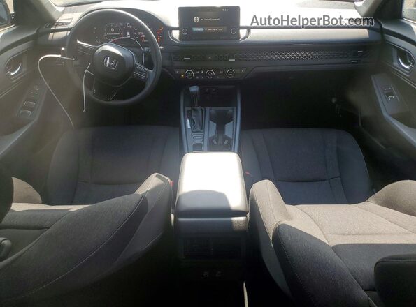 1HGCY1F45SA078620 2025 HONDA ACCORD Black წინა პანელის ხედი