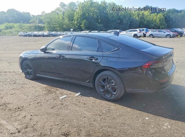1HGCY1F45SA078620 2025 HONDA ACCORD Black უკანა მარცხენა