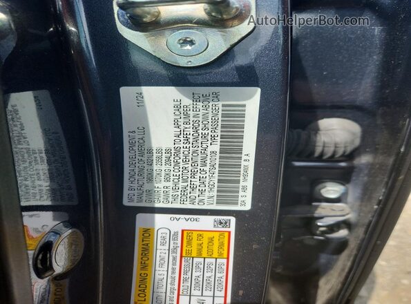 1HGCY1F47SA010108 2025 HONDA ACCORD Gray Widok komory silnika