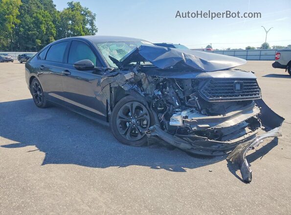 1HGCY1F49SA031395 2025 HONDA ACCORD Gray Delantero derecho