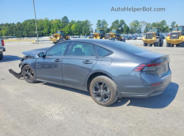 1HGCY1F49SA031395 2025 HONDA ACCORD Gray Trasero izquierdo