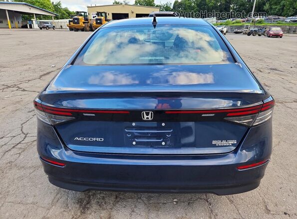 1HGCY1F4XSA010376 2025 HONDA ACCORD Blue Vista trasera