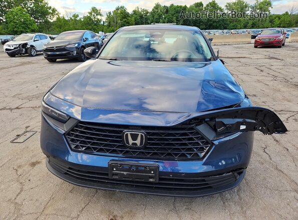 1HGCY1F4XSA010376 2025 HONDA ACCORD Blue Vista frontal