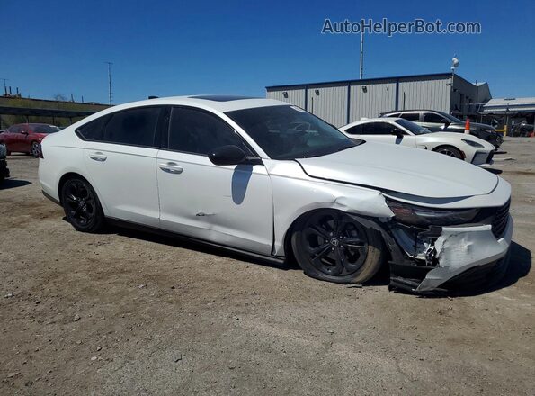 1HGCY1F4XSA010555 2025 HONDA ACCORD Белый Передняя правая четверть