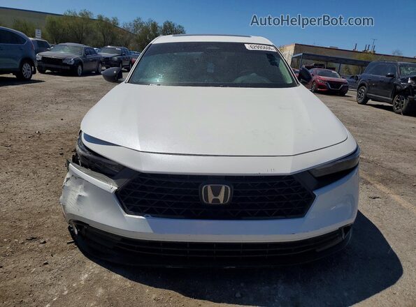 1HGCY1F4XSA010555 2025 HONDA ACCORD Белый Вид спереди