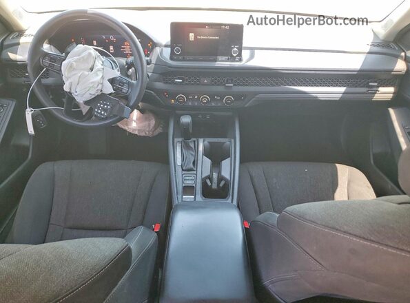1HGCY1F4XSA010555 2025 HONDA ACCORD Белый Вид панели приборов