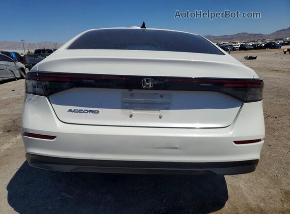 1HGCY1F4XSA010555 2025 HONDA ACCORD Белый Вид сзади