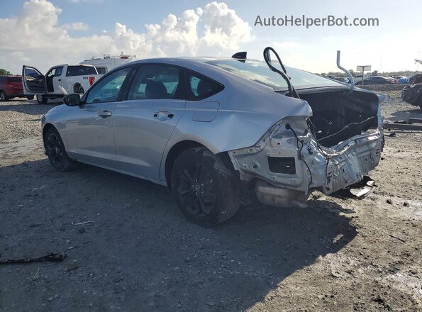 1HGCY1F4XSA030756 2025 HONDA ACCORD Silver Trasero izquierdo