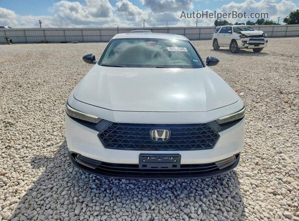 1HGCY1F4XSA050036 2025 HONDA ACCORD White Widok z przodu