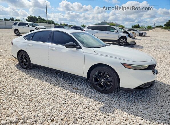 1HGCY1F4XSA050036 2025 HONDA ACCORD White Przód prawy