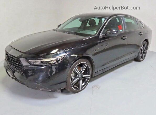 1HGCY2F50PA009534 2023 HONDA ACCORD Black Rear right