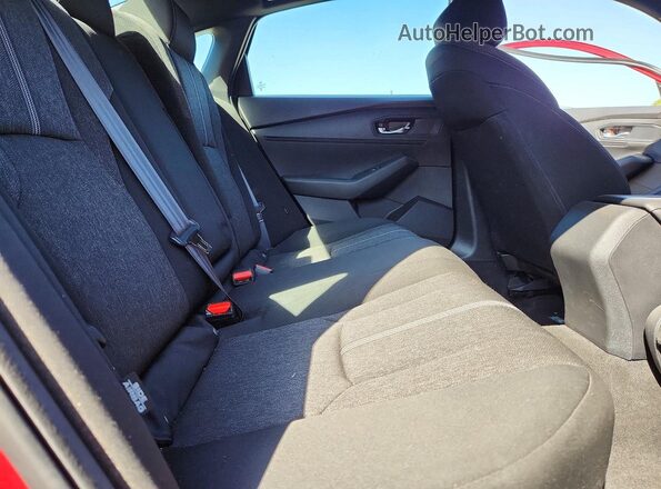 1HGCY2F50PA067790 2023 HONDA ACCORD Красный Вид задних сидений