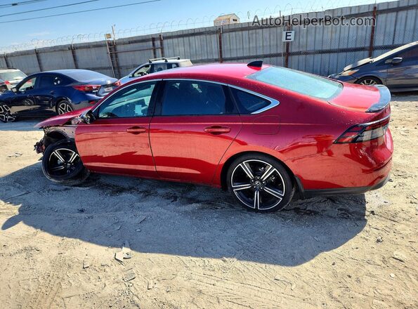 1HGCY2F50PA067790 2023 HONDA ACCORD Красный Задняя левая четверть