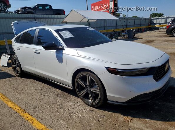 1HGCY2F50RA010007 2024 HONDA ACCORD White წინა მარჯვენა