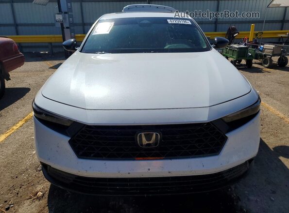 1HGCY2F50RA010007 2024 HONDA ACCORD White წინა ხედი