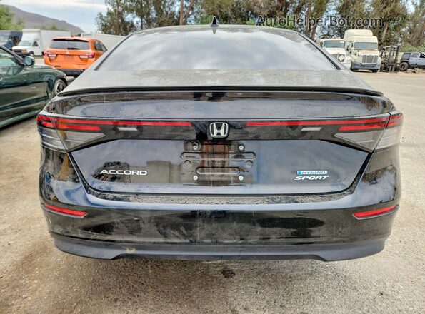 1HGCY2F51RA059524 2024 HONDA ACCORD Черный Вид сзади